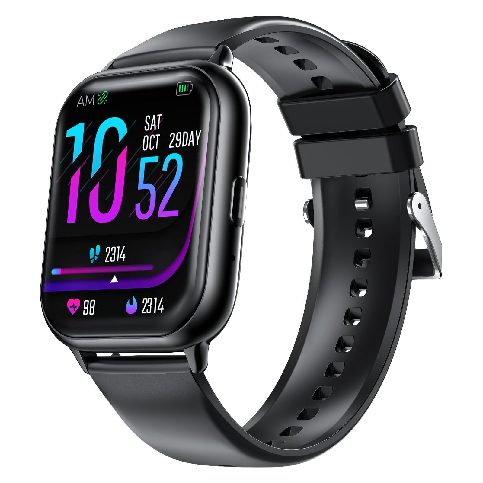 koolepスマートウォッチ【2024新型·性能最強モデル】Bluetooth通話機能 1.85インチHD大画面 SMS/Line通知 軽量  スマートウォッチ iPhone対応&アンドロイド対応 音楽再生 活動量計 多機能スマートウォッチ 様々な種類運動モード IP68生活防水  メッセージ通知 ...